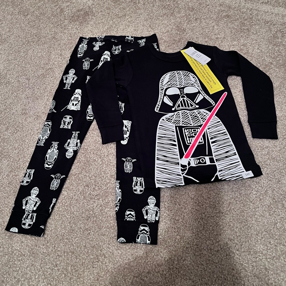 Gap Disney SALE Star Wars Toddler Pajamas Size 3 NWT now $20 + discount ship